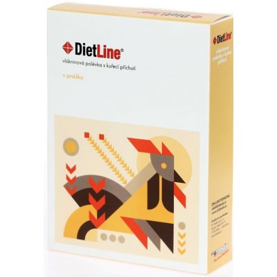 Dietline polévka vlákninová kuřecí 3 x 15g – Zboží Dáma