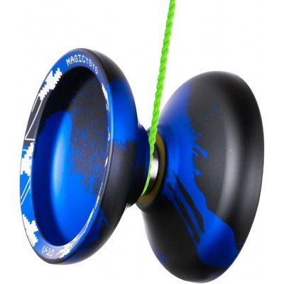 Magicyoyo YoYo V10 na Fingerspin Černý + modrá – Zboží Mobilmania