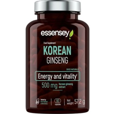 Trecnutrition ESSENSEY Korejský ženšen 90 kapslí – Hledejceny.cz