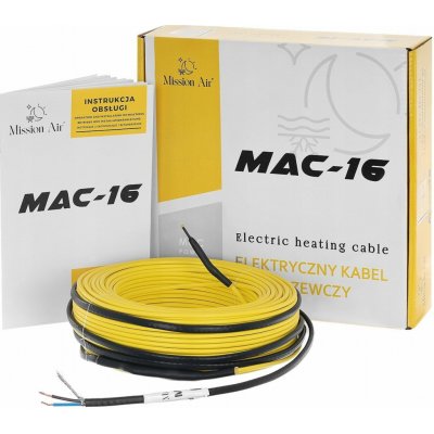 Topný kabel Mission Air 30 m 16 W m – Hledejceny.cz