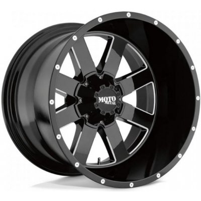 Moto Metal Mo962 10x17 6x135 ET24 gloss black milled – Zboží Mobilmania