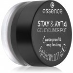 essence STAY & PLAY oční linky 01 Black 5 g – Sleviste.cz