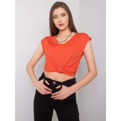 RUE PARIS dámské tričko s krátkým rukávem 37-ts-190221.90 orange