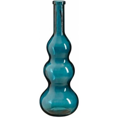 Váza Benito z recyklovaného skla, modrá - v75 x p26,5 cm – Hledejceny.cz