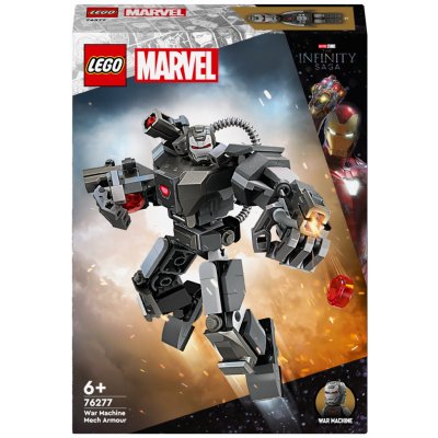 LEGO® Marvel 76277 War Machine v robotickém brnění – Zboží Mobilmania