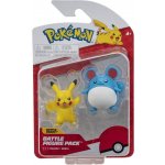 Jazwares Pokémon akční Marill a Pikachu – Hledejceny.cz