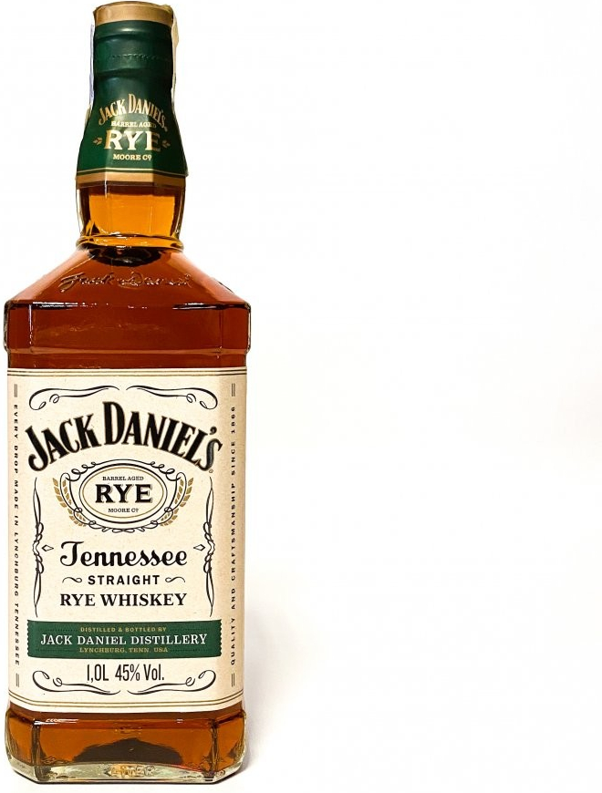 Jack Daniel\'s Straight Rye 45% 1 l (holá láhev)