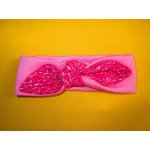 Arex ČR Čelenka s mašlí pro miminka růžová Motiv puntík – Sleviste.cz