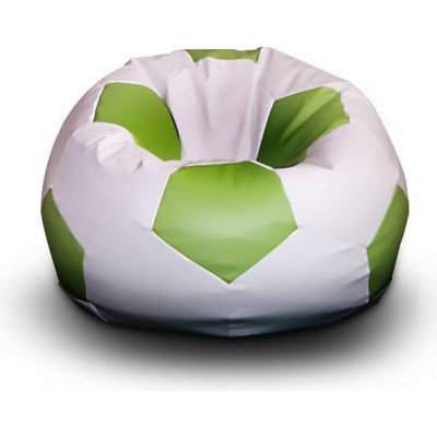 Fitmania Fotbalový míč XL vzor 03 bílo zelená – Zboží Mobilmania