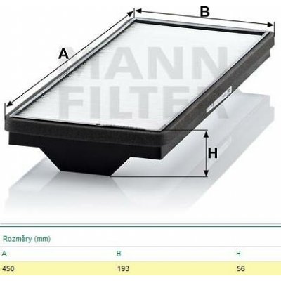 Filtr kabinový CU4469 MB Axor – Hledejceny.cz