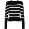 Dámský svetr a pulovr ONLY Dámský svetr ONLSALLY Regular Fit 15251029 Black W. CLOUD DANCER