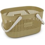 Prima-obchod Plastový košík 20x27 cm, barva 3 zelená khaki světlá – Sleviste.cz