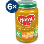 Hami Hráškovo kukuřičné pyré s telecím 6 x 200 g – Zboží Dáma