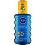 Nivea Sun Protect & Dry Touch neviditelný spray na opalování SPF50 200 ml – Hledejceny.cz