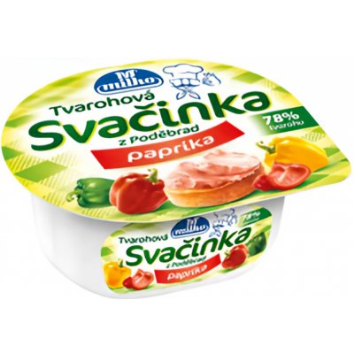Milko Svačinka zeleninový tvaroh paprika 140 g – Zboží Dáma