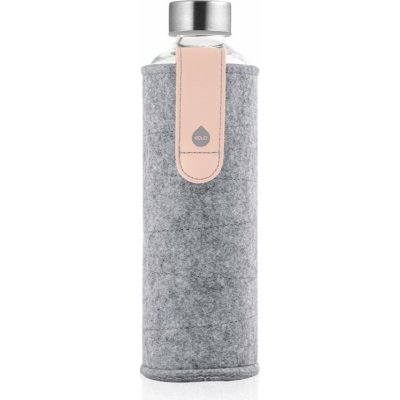 EQUA Mismatch skleněná láhev na vodu 750 ml + obal na láhev – Zboží Dáma