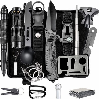 CHZ Survival box na přežití KPZ-BOX 15v1 EDC – Zboží Dáma