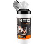 NEO TOOLS Čísticí ubrousky z 10-407, mytí rukou, čistění povrchů a nářadí 100 ks – Hledejceny.cz