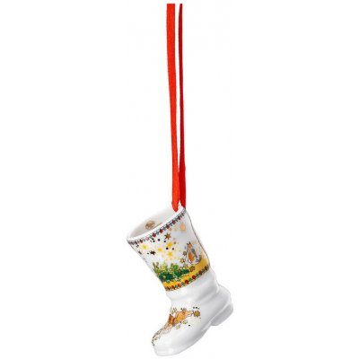 Vánoční porcelánová ozdoba na stromeček bota Christmas Lights 5 cm Rosenthal – Hledejceny.cz