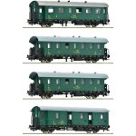 Roco Súprava so štyrmi osobnými vozňami ČSD H0 RO6200088 – Zboží Dáma