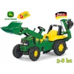 Rolly Toys John Deere Junior nakladač + bagr – Zboží Mobilmania