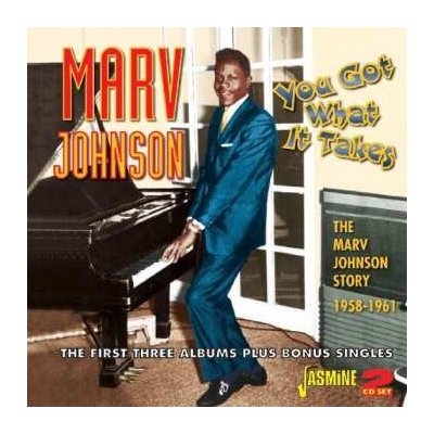 2CD Marv Johnson: You Got What It Takes: The Marv Johnson Story 1958-1961
