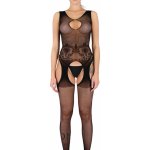 Bodystocking Passion BS011 černá, černá – Hledejceny.cz