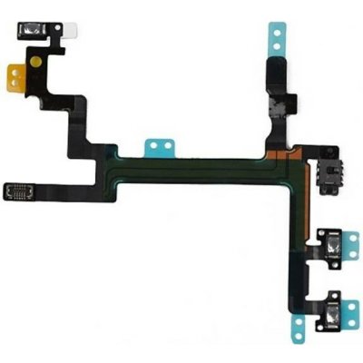 AppleKing náhradní flex kabel s power tlačítkem, tlačítky pro ovládaní hlasitosti, bleskem a vrchním mikrofonem pro iPhone SE (2016) – Hledejceny.cz