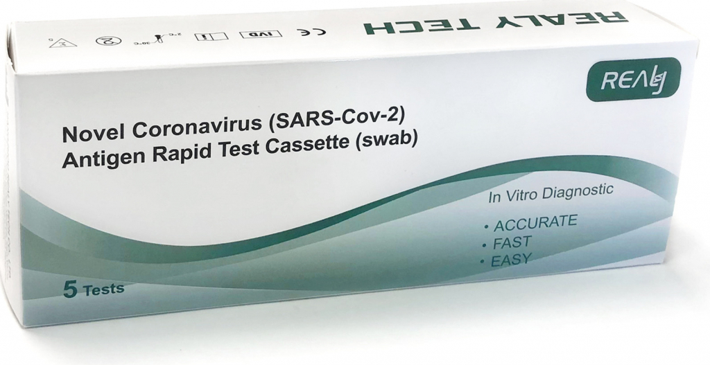 Hangzhou Realy Tech Novel Coronavirus SARS-Cov-2 Antigen Rapid Test Device  swab 5 ks od 299 Kč - Heureka.cz