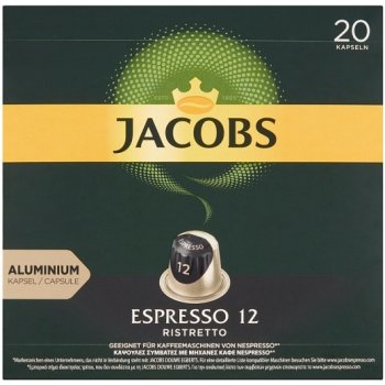 Jacobs Espresso 12 Ristretto 20 ks 104 g