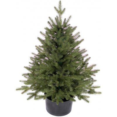 zanapo.cz Umělý vánoční stromeček Smrk Reyma 100% v květináči 80 cm – Zboží Dáma