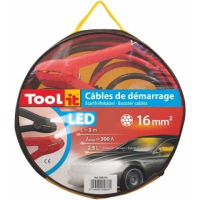 cable dépannage démarrage PRO GYS 320A 16mm² longueur 3M Pince pro