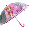 Deštník Tlapková patrola deštník dětský holový růžový