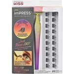 KISS Umělé trsové řasy imPRESS Press on Falsies Kit 02 – Zboží Dáma