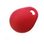 Elatec RFID Mifare čip, přívěsek na klíče, 13,56 MHz, červený - RFID-MF-KEY-RED – Zboží Živě