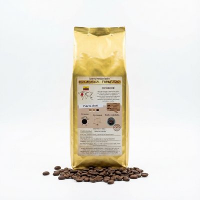 Golden Coffee Ecuador 100% Arabika alacaffé zrnková 0,5 kg – Hledejceny.cz