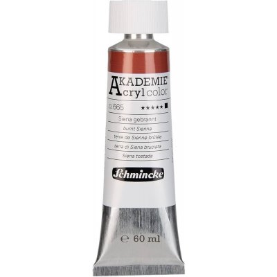 Schmincke Akademie akrylová barva 665 burnt sienna 60 ml – Hledejceny.cz