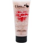 I Love Strawberries Cream sprchový peeling 200 ml – Zbozi.Blesk.cz