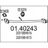 Výfuk na auto MTS MT 01.40243