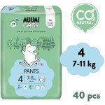 Muumi Baby Pants 4 Maxi 7-11 kg kalhotkové eko 40 ks – Hledejceny.cz