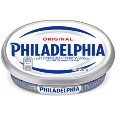 Philadelphia Original smetanový sýr 125g – Zboží Dáma