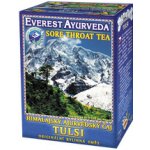 Everest Ayurveda Tulsi himalájský bylinný čaj podporující léčbu angíny kašle chřipky 100 g – Hledejceny.cz