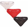 Tommy Hilfiger 3PACK dámská tanga nadrozměr vícebarevná UW0UW04896 0X0