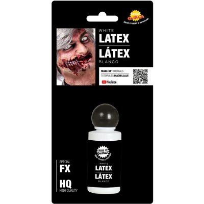 Guirca Tekutý latex na obličej bílý 28 ml – Zbozi.Blesk.cz