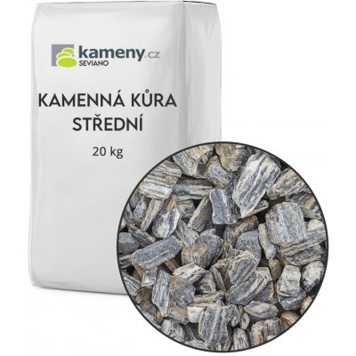 Kamenná kůra - rula Vybere si velikost: Střední, Vyberte balení: 20 kg – HobbyKompas.cz