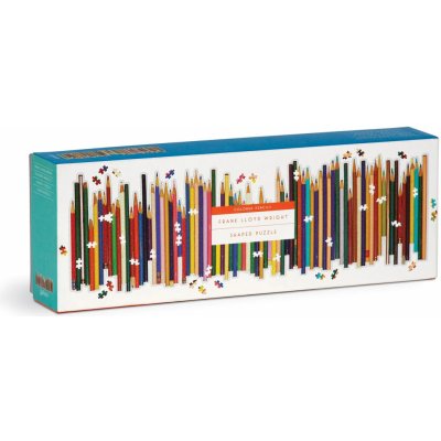 GALISON Obrysové Frank Lloyd Wright: Pastelky 1000 dílků – Zboží Mobilmania