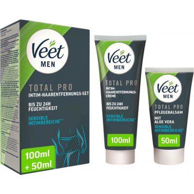 Veet intim depilační krém a balzám pro muže 100+50 ml – Sleviste.cz
