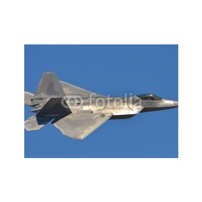 WEBLUX 76599049 Fototapeta papír Stealth Fighter Jet dravec černý jantar military rozměry 360 x 266 cm – Hledejceny.cz