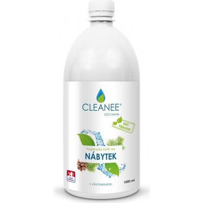 CLEANEE EKO hygienický čistič na NÁBYTEK vůně borovice 500 ml – Sleviste.cz