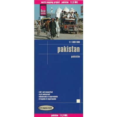 Reise Know-How Verlag mapa Pakistan 1:1,3 mil. voděodolná – Hledejceny.cz